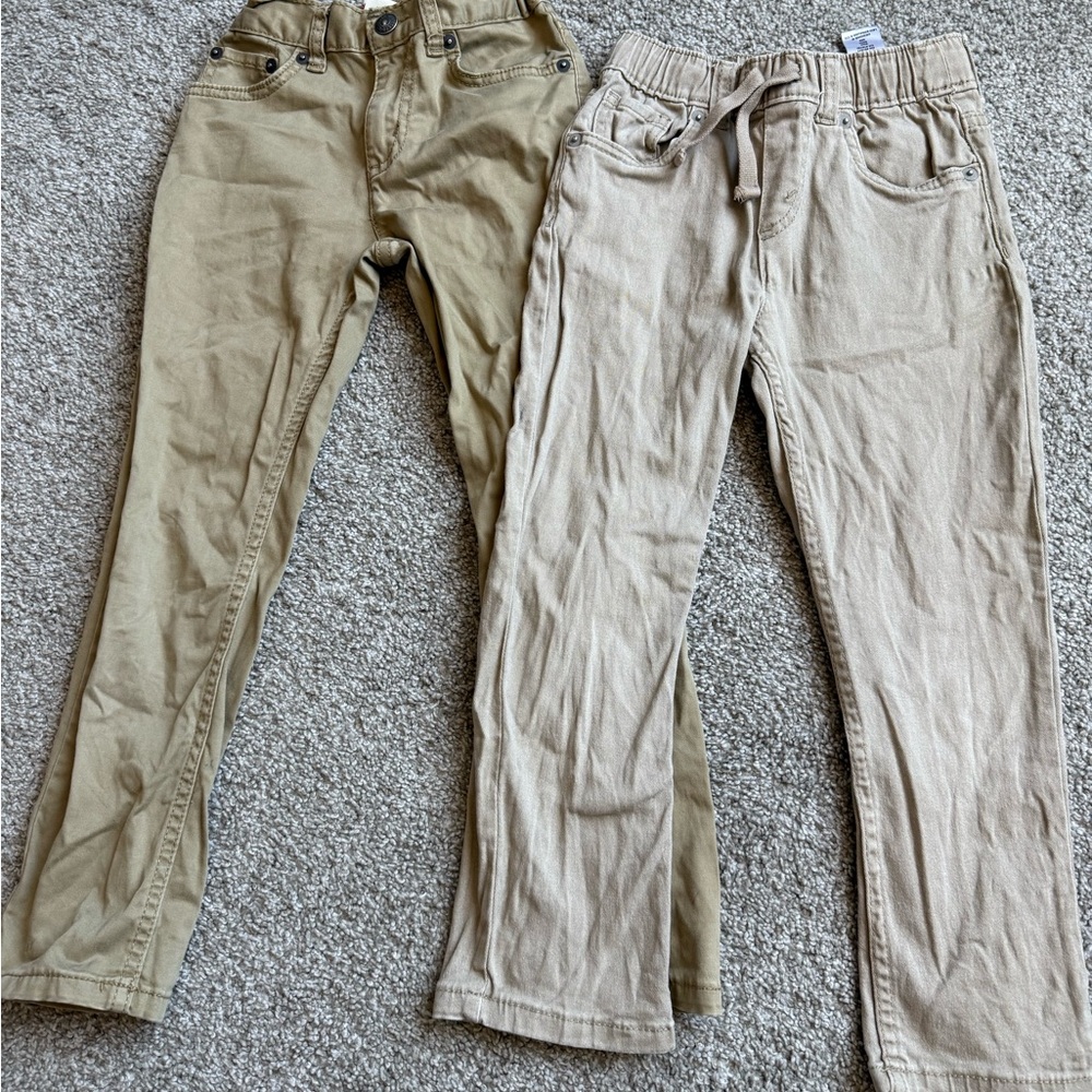Boys khaki Levi’s pants bundle
